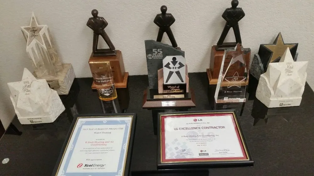 Slide of R Buck Heating, Cooling, Plumbing & Electrical