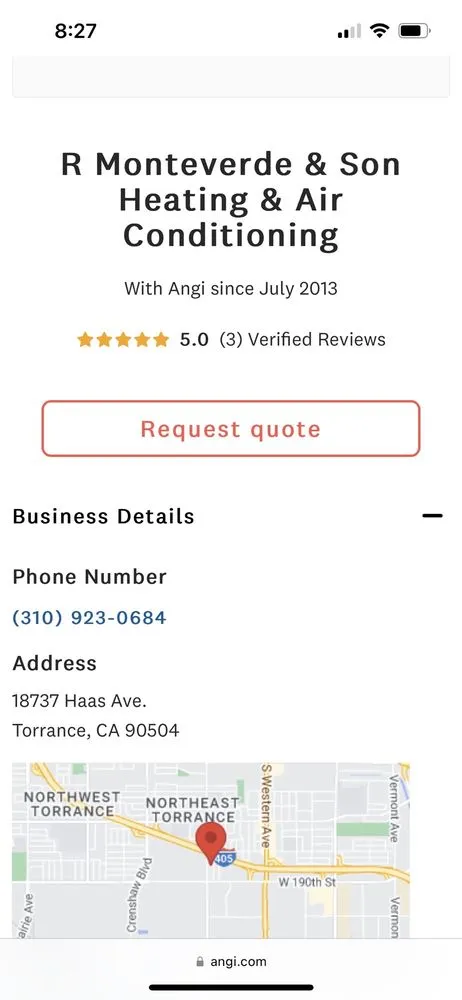 Slide of R Monteverde & Son Heating & Air Conditioning