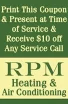 Slide of R P M Heating & Air Conditioning