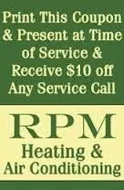 Slide of R P M Heating & Air Conditioning