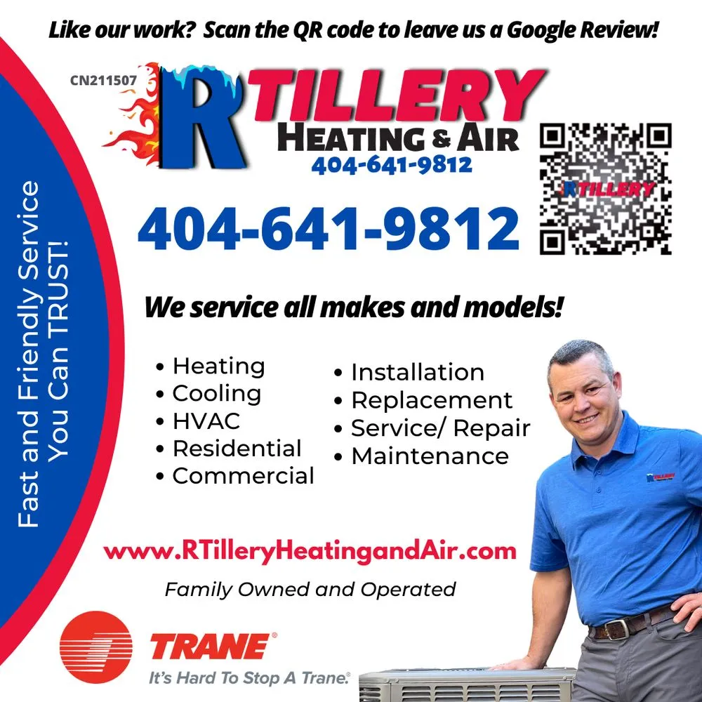 Slide of R Tillery Heating & Air