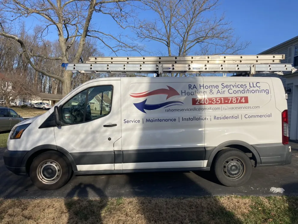 Slide of RA HVAC Home Services