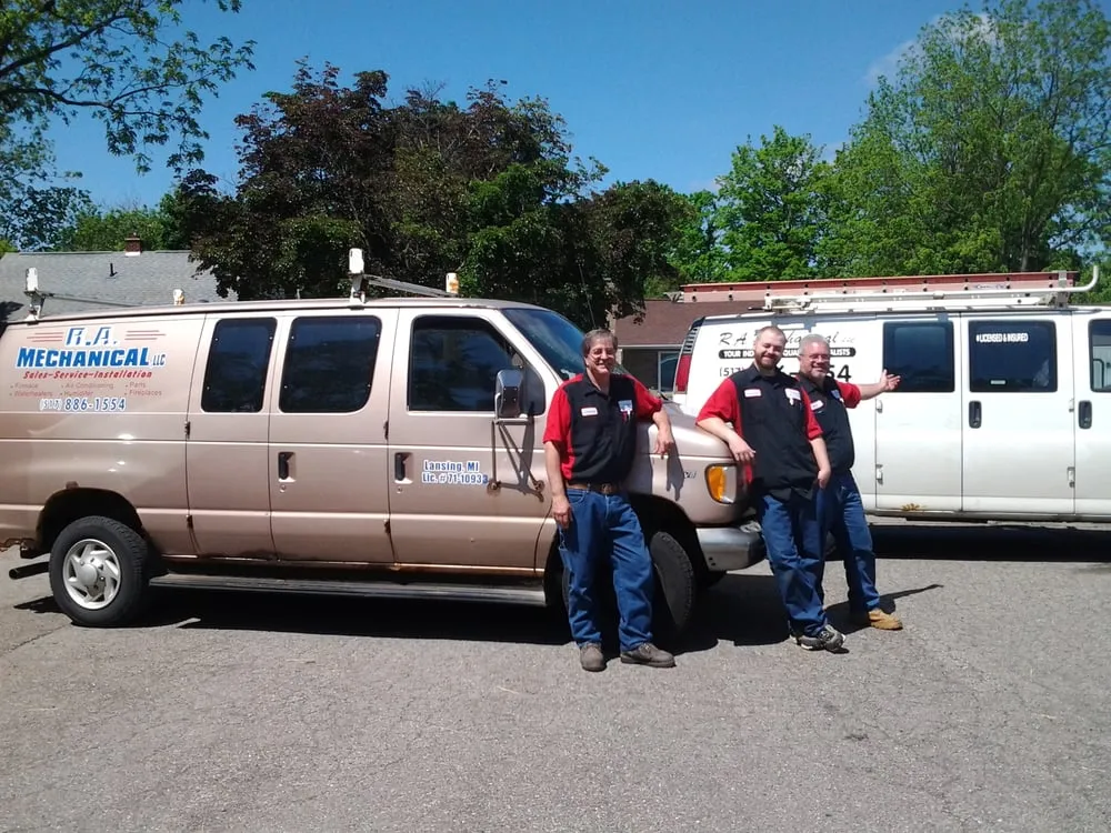 Slide of RA Mechanical & Sons