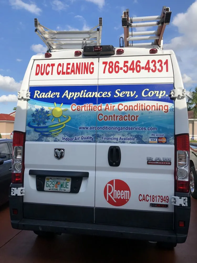 Slide of Rader Appliances Serv