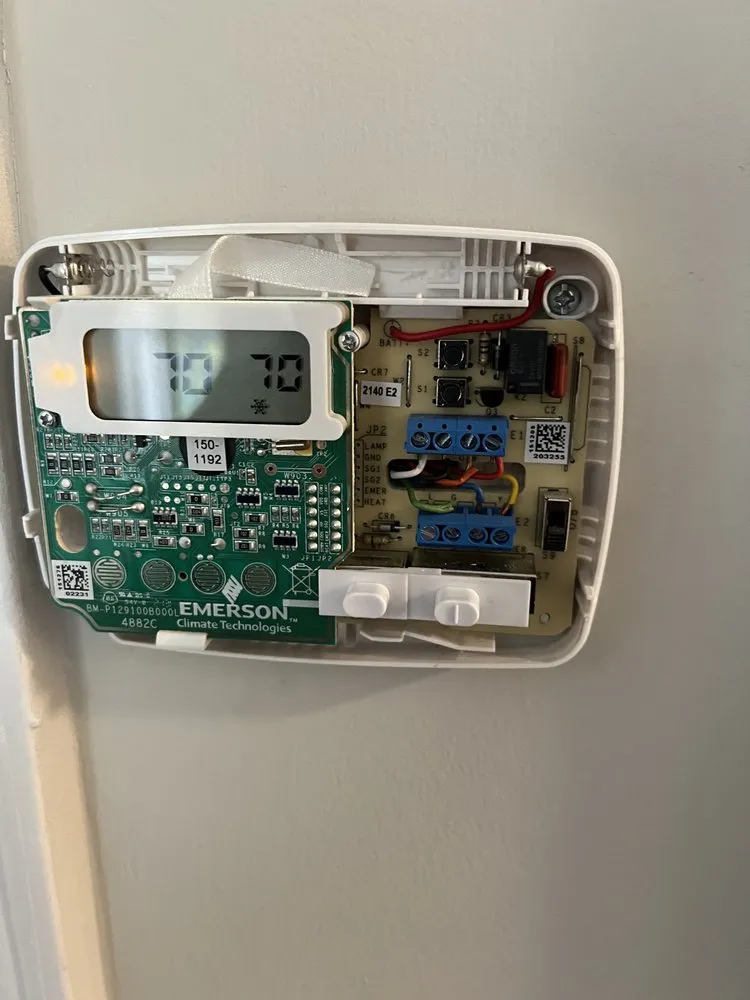 Slide of Raheems heating and air