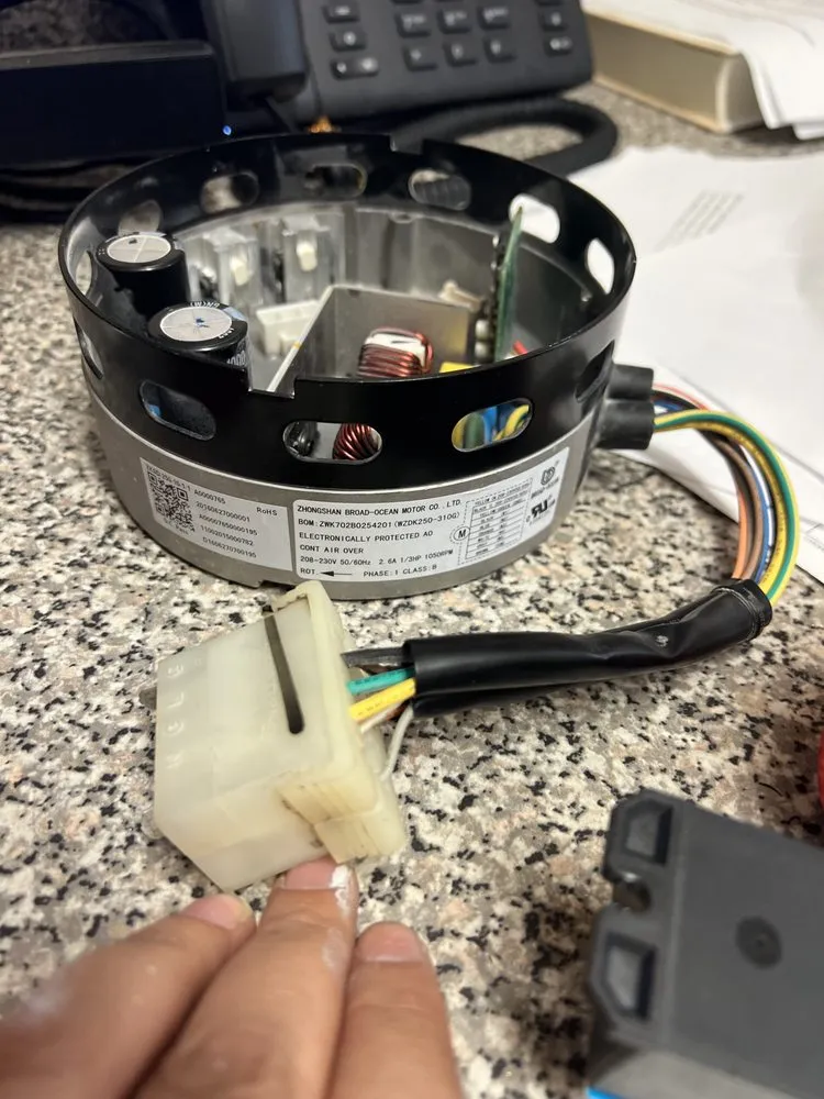 Slide of Raheems heating and air