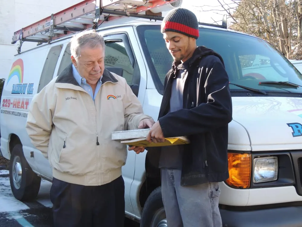 Slide of Rainbow Oil