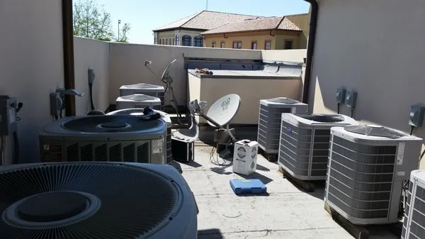 Raj Cooling and Heating Logo