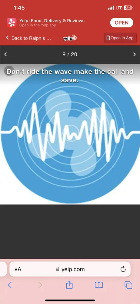 Slide of Ralphs Heating and Air