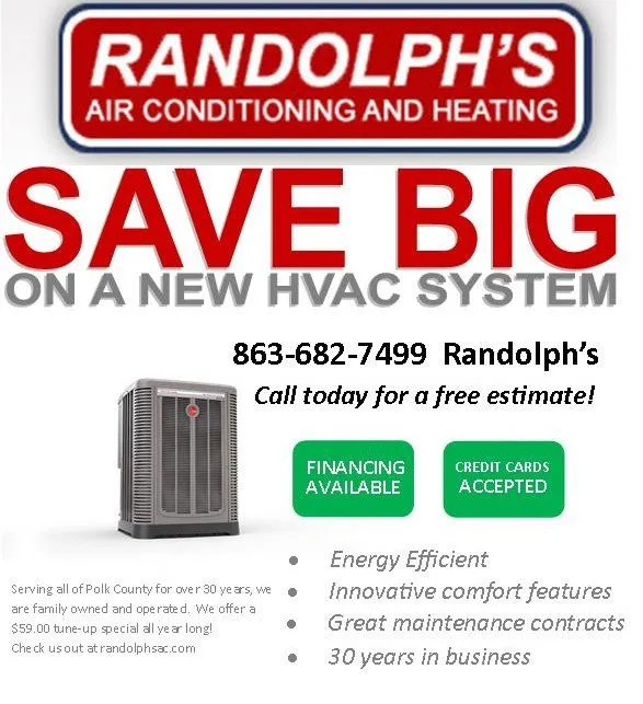 Slide of Randolph's A/C & Heating