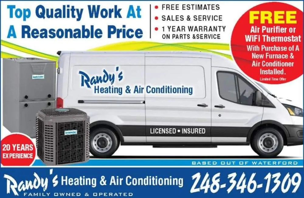 Slide of Randy's Heating & Air Conditioning