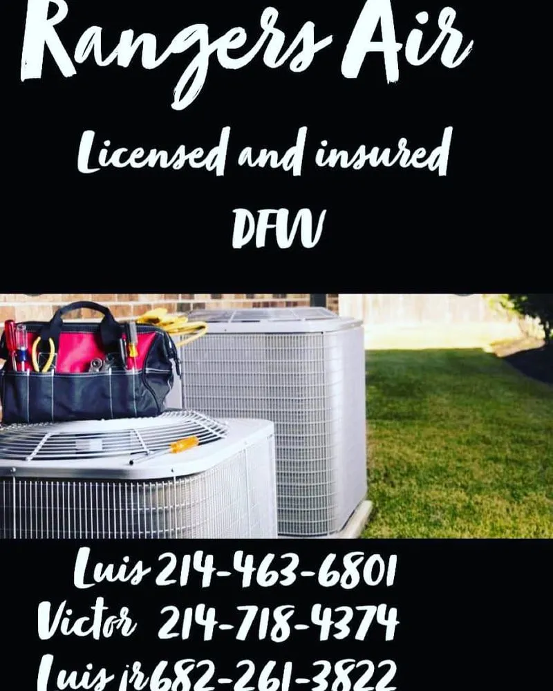 Slide of Rangers Air Heating and Cooling