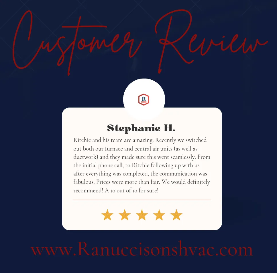 Slide of Ranucci and Sons HVAC