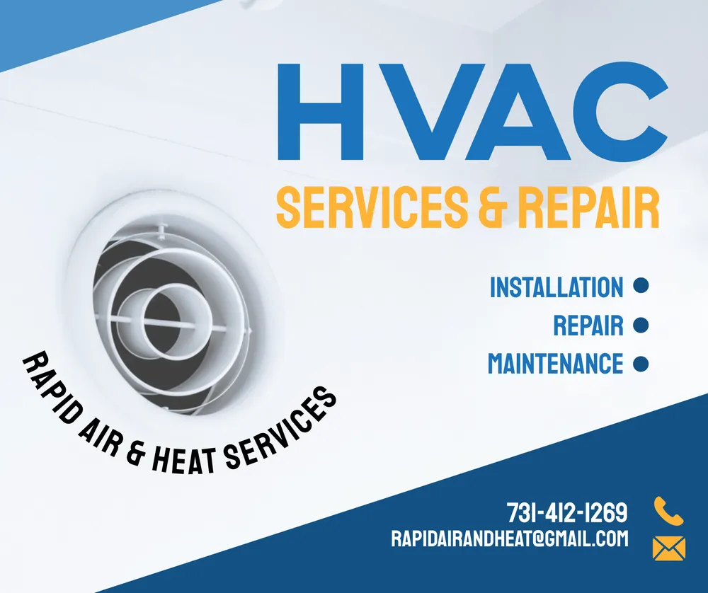 Slide of Rapid Air & Heating Services