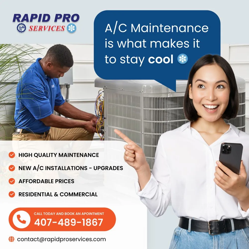 Slide of Rapid Pro Service