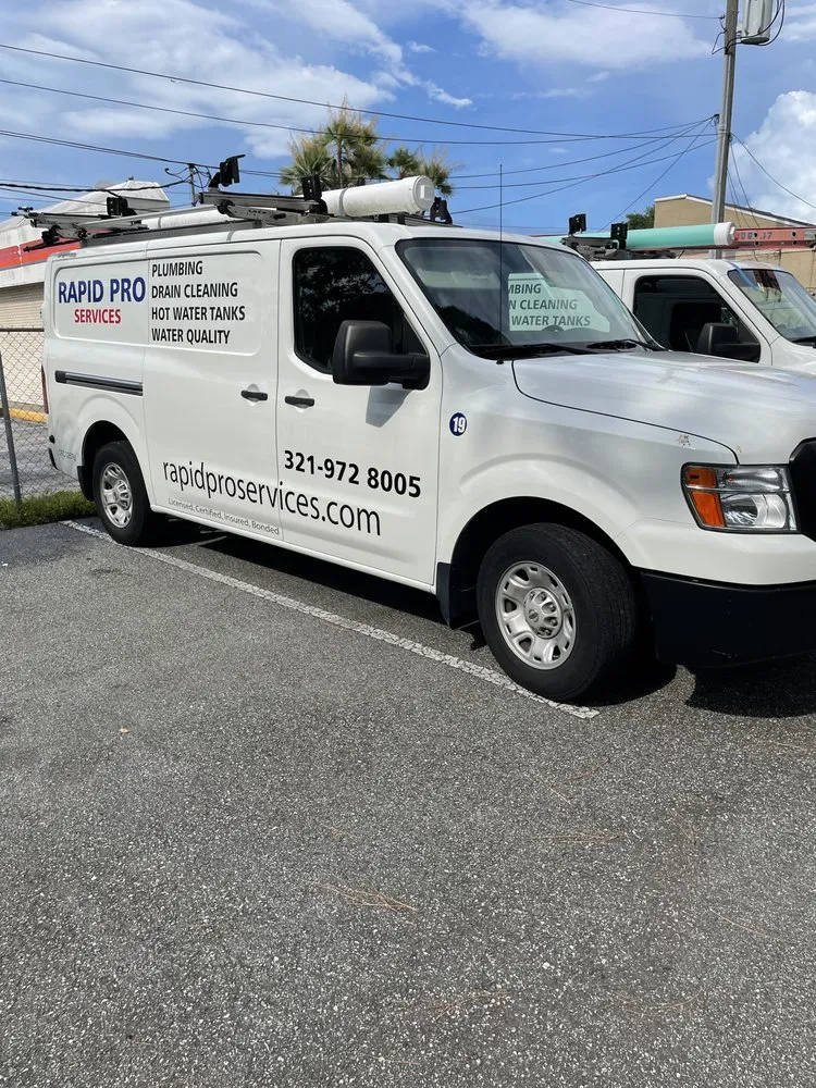 Slide of Rapid Pro Service