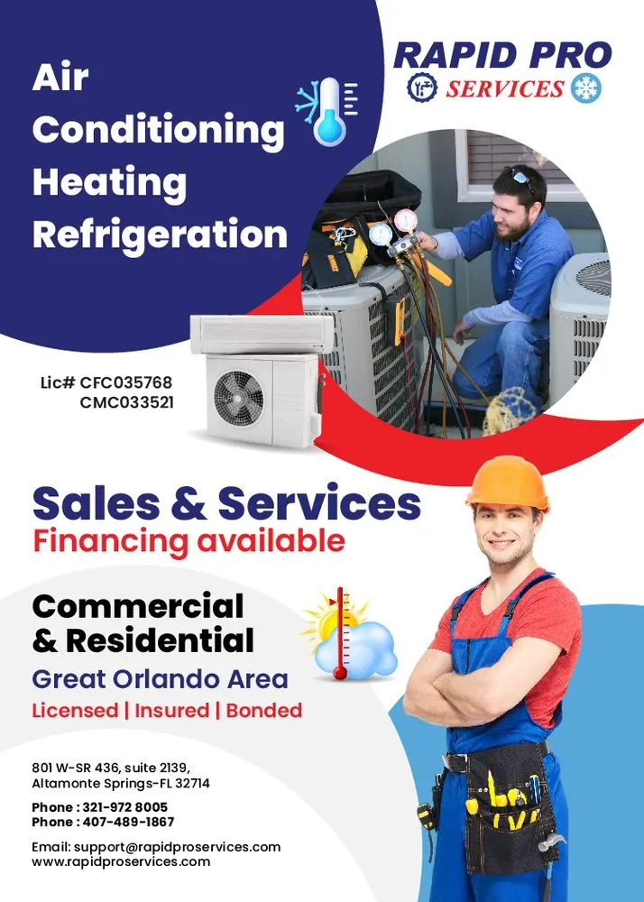 Slide of Rapid Pro Service