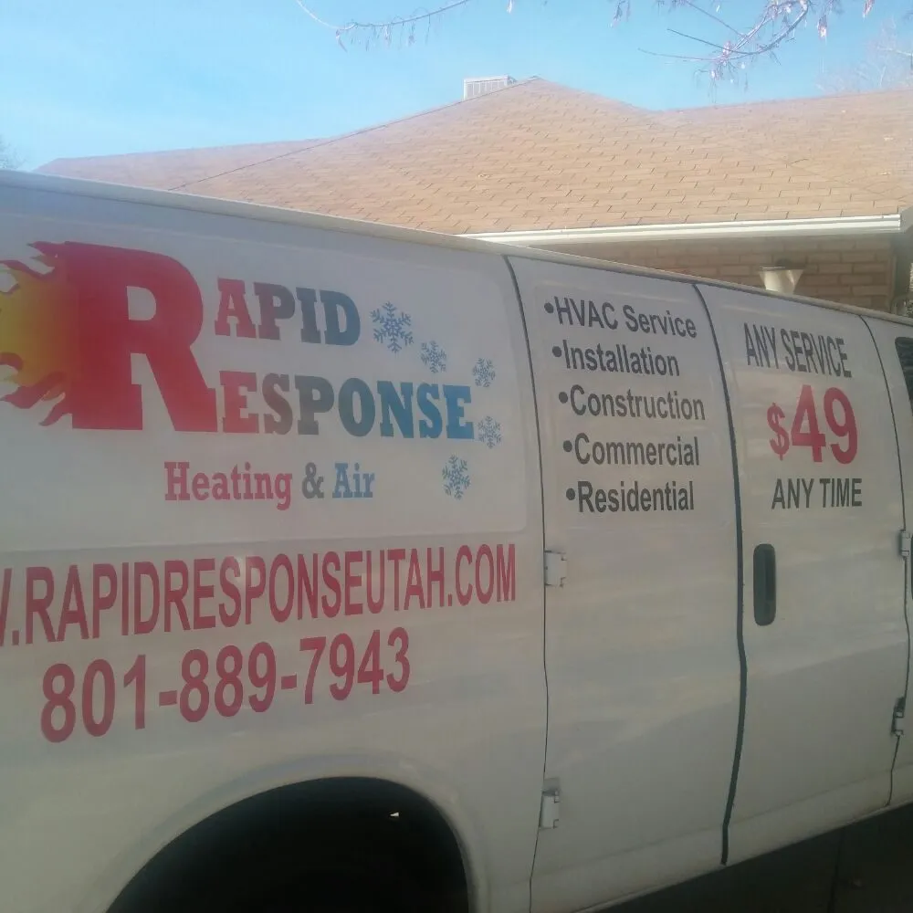 Slide of Rapid Response Heating & Air