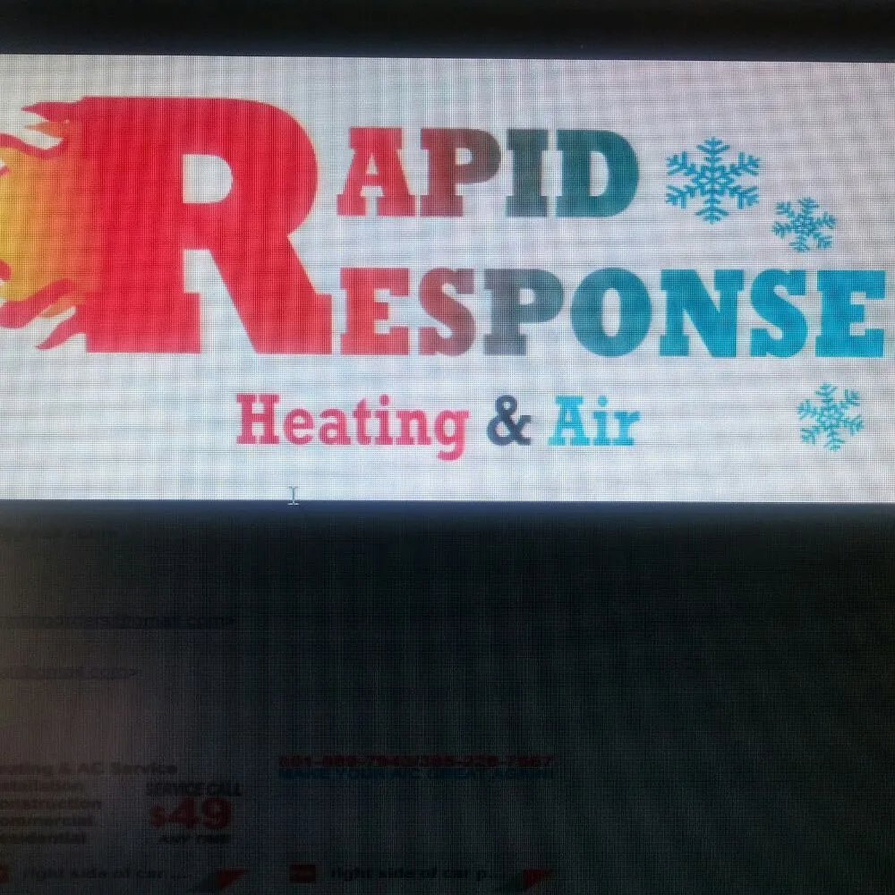 Slide of Rapid Response Heating & Air