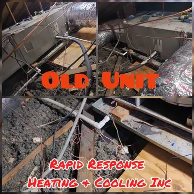 Rapid Response Heating & Cooling Logo