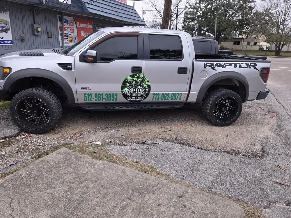 Slide of Raptor A/C And Heater