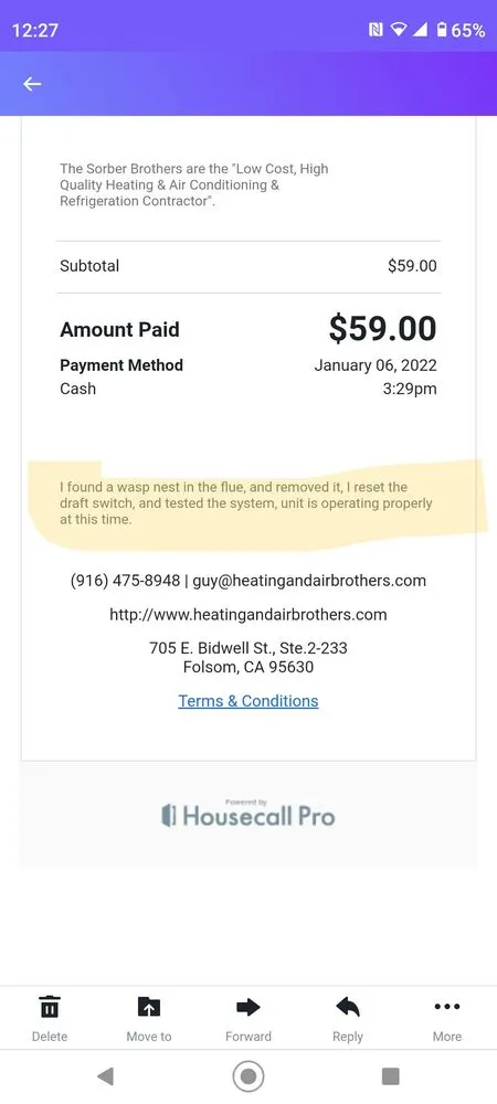 Slide of Ray O Cook Heating & Air