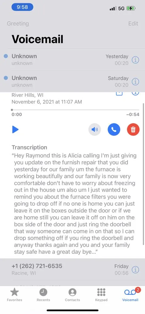 Slide of Raymond Tomasik