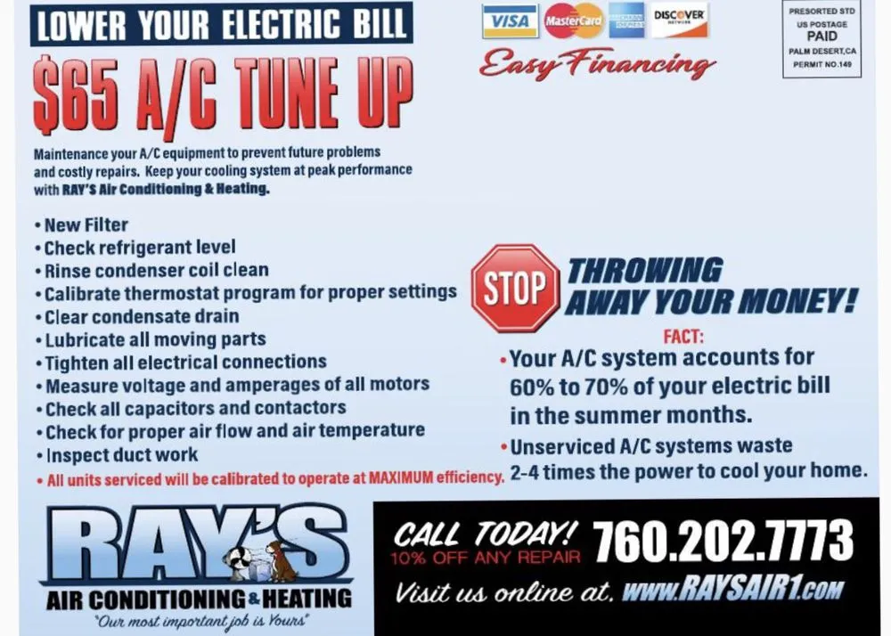 Slide of Ray's Air Conditioning & Heating