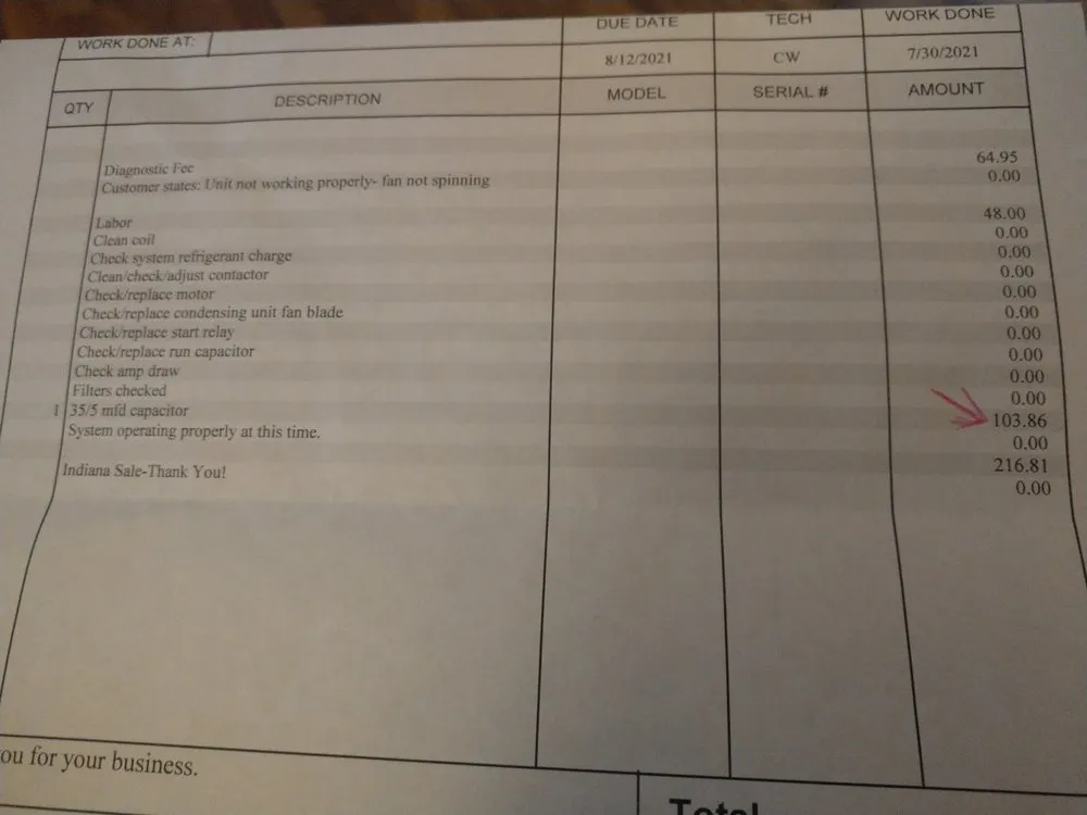 Slide of Ray's Heating & Air Conditioning