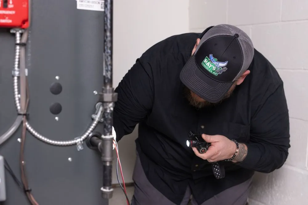 Slide of Rays Heating and Air