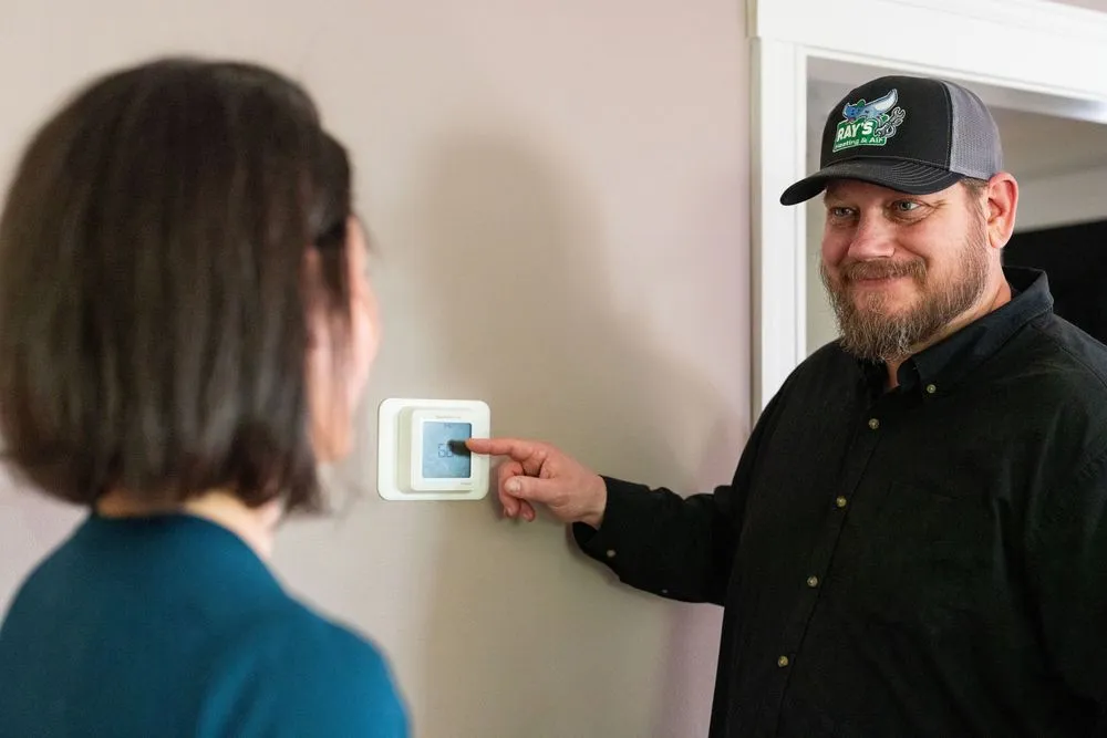 Slide of Rays Heating and Air