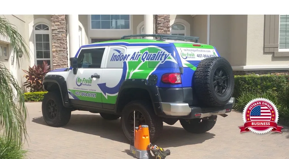 Slide of Re-Fresh Purification