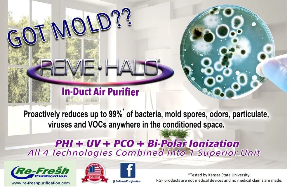 Slide of Re-Fresh Purification