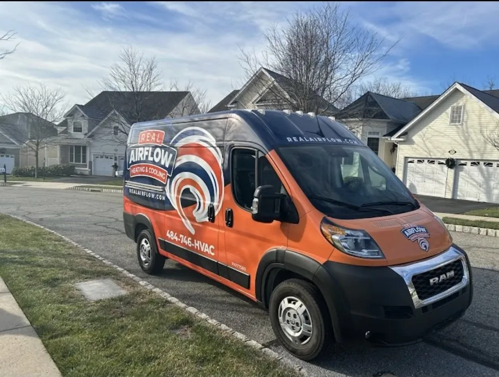 Slide of Real Airflow Heating & Cooling