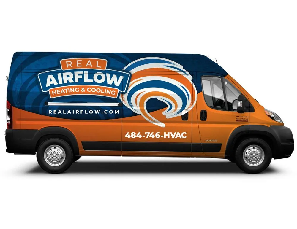 Slide of Real Airflow Heating & Cooling