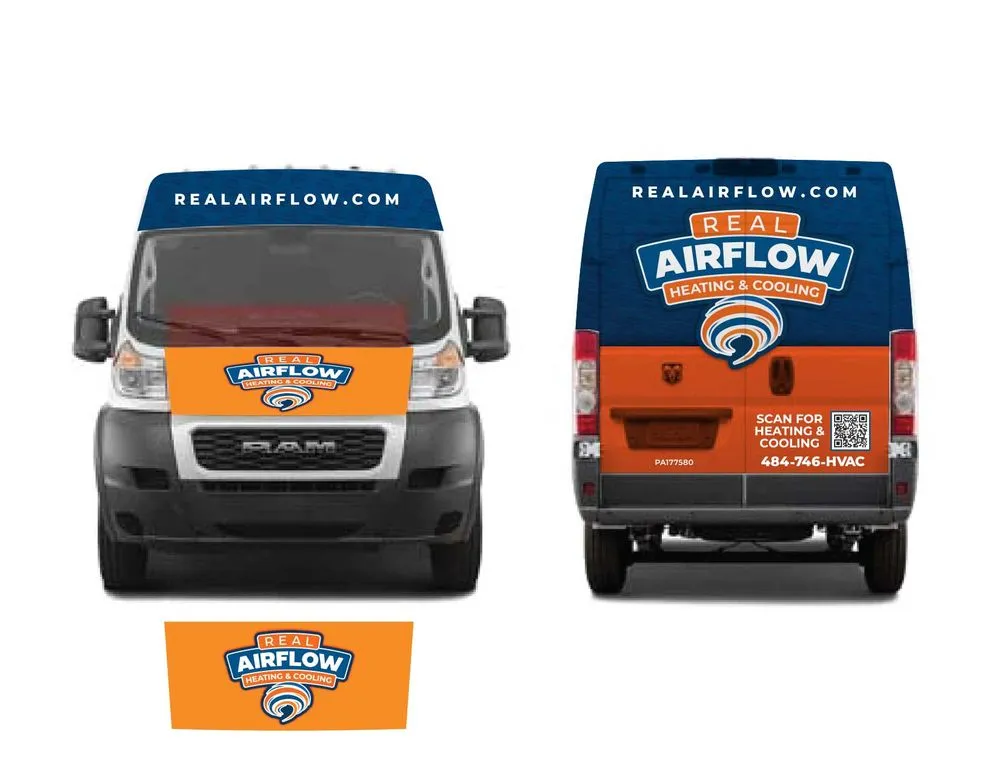 Slide of Real Airflow Heating & Cooling