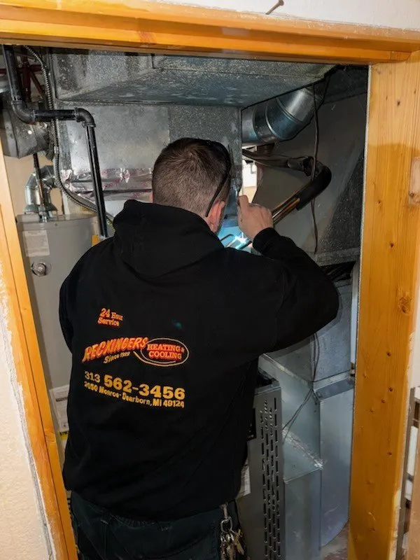 Slide of Reckingers Heating & Cooling