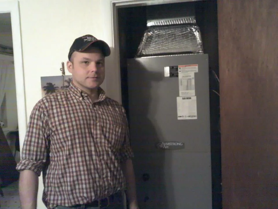 Slide of Red & Blue Heating & Air