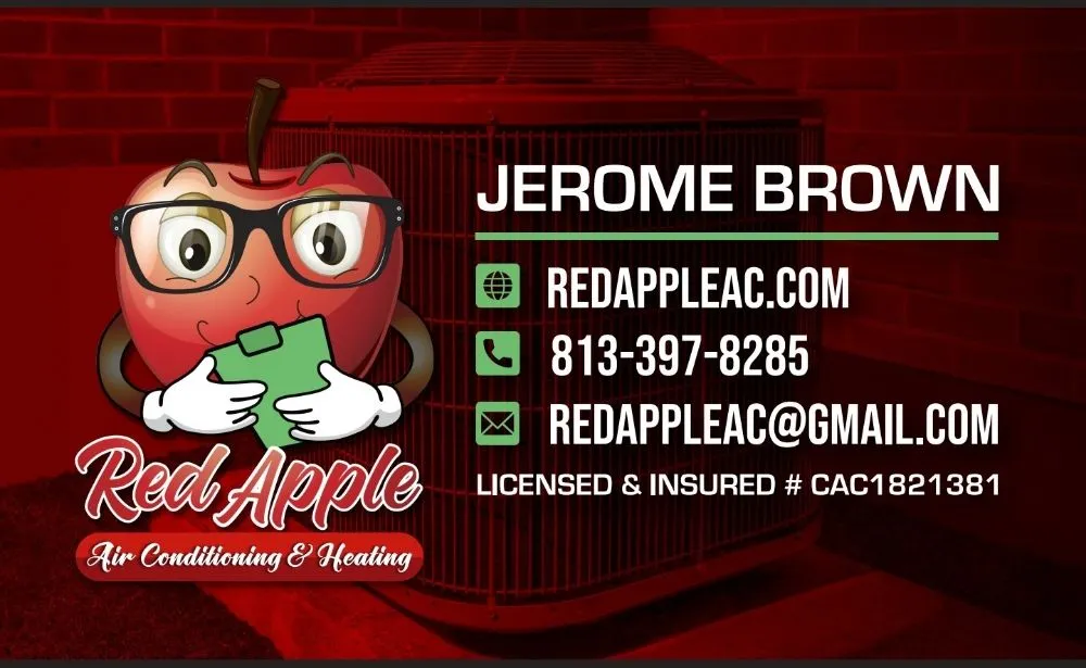 Top-rated HVAC maintenance for homes in Temple Terr, FL by Red Apple Air Conditioning & Heating