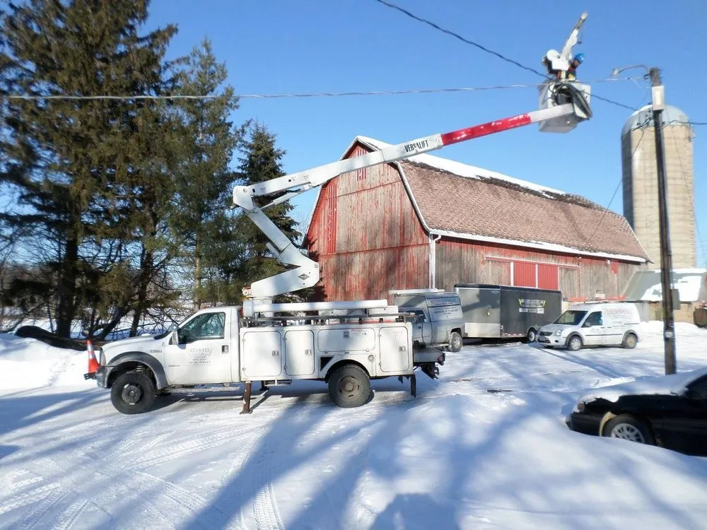 Slide of Red Barn Service