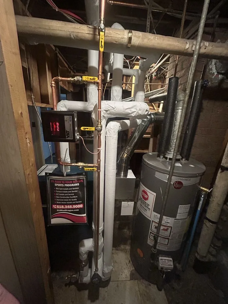 Slide of Red Dragon Heating and Cooling