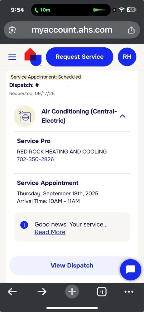 Slide of Red Rock Heating and Cooling