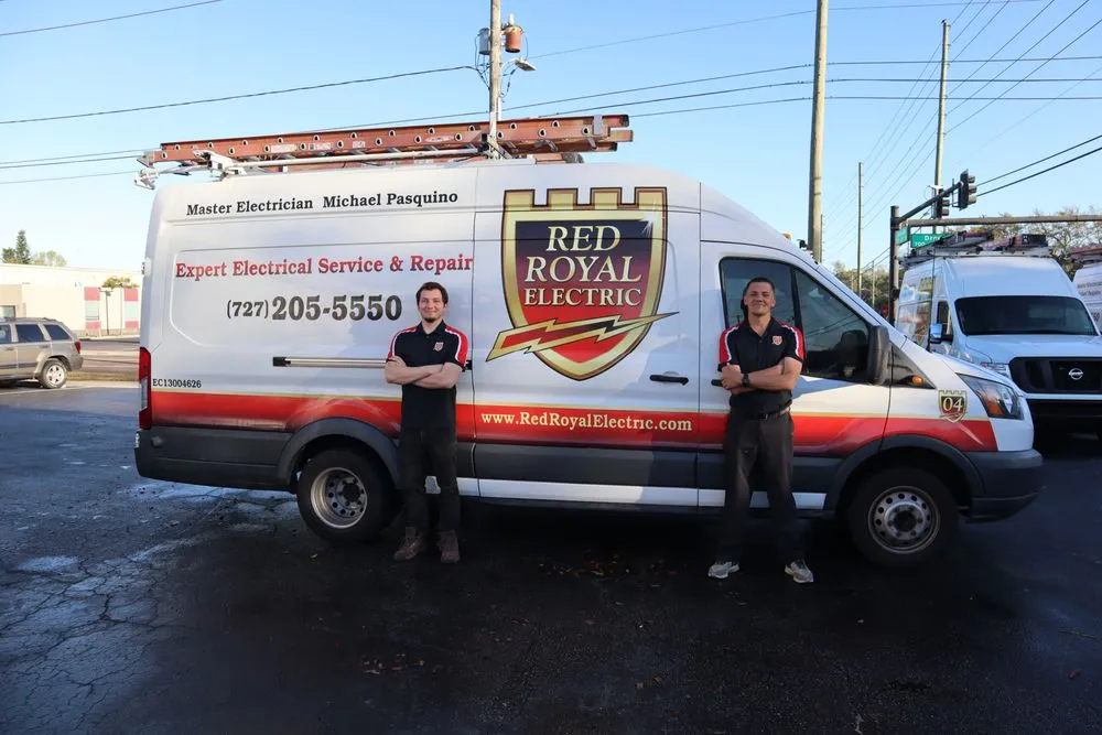 Slide of Red Royal Services