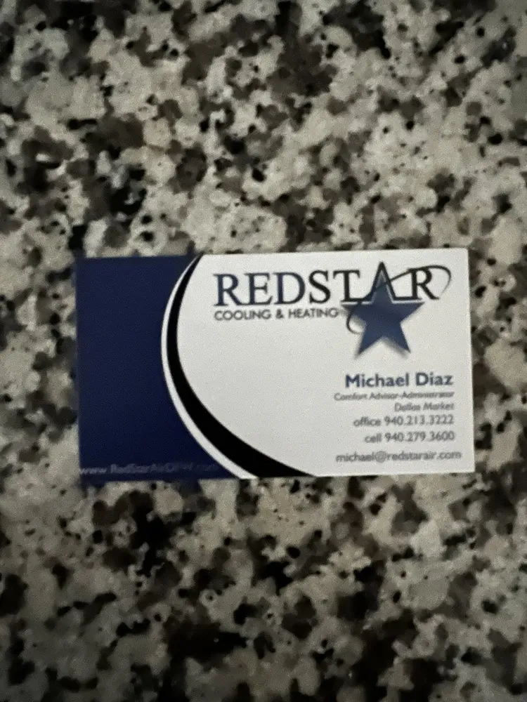 Slide of Red Star Cooling & Heating DFW