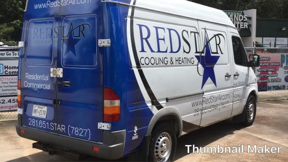 Slide of Red Star Cooling & Heating