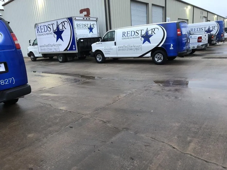 Slide of Red Star Cooling & Heating