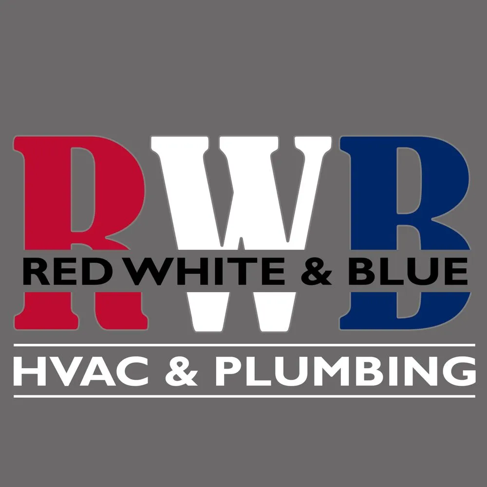 Slide of Red White & Blue HVAC and Plumbing