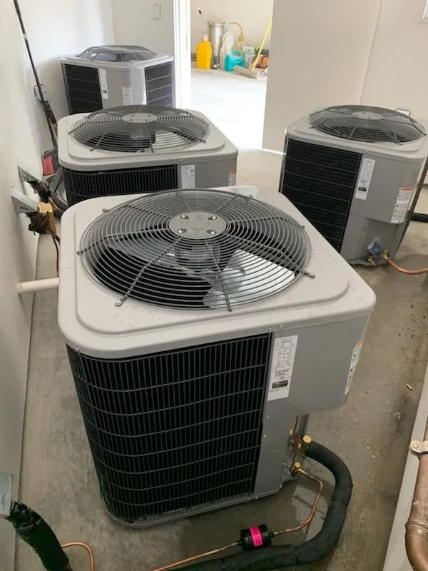 Slide of Red White & Blue HVAC and Plumbing