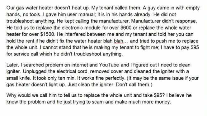 Slide of Red White & Blue HVAC and Plumbing