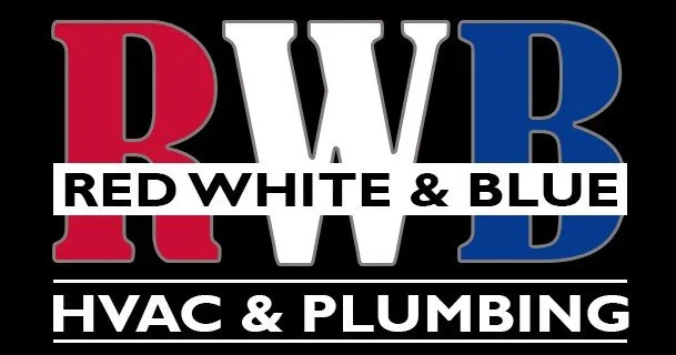 Slide of Red White & Blue HVAC and Plumbing